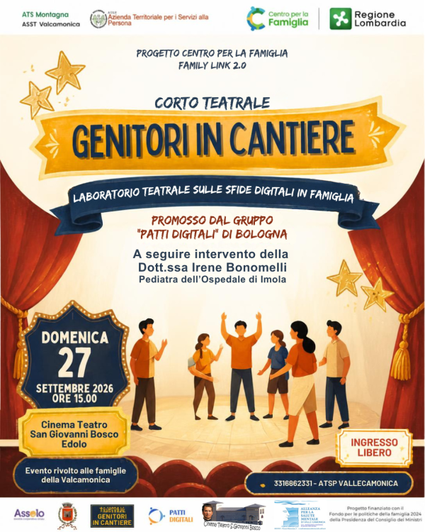 Locandina di Genitori in Cantiere