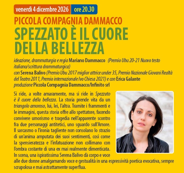 Locandina Spezzato è il Cuore della Bellezza