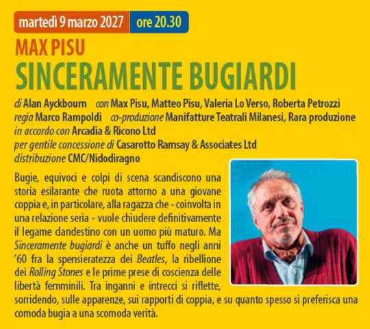 Locandina di Sinceramente Bugiardi