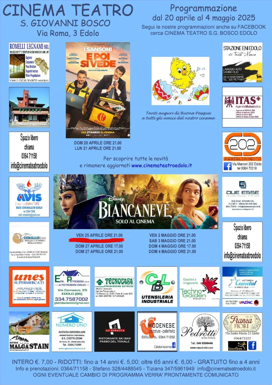 Programmazione Pasqua