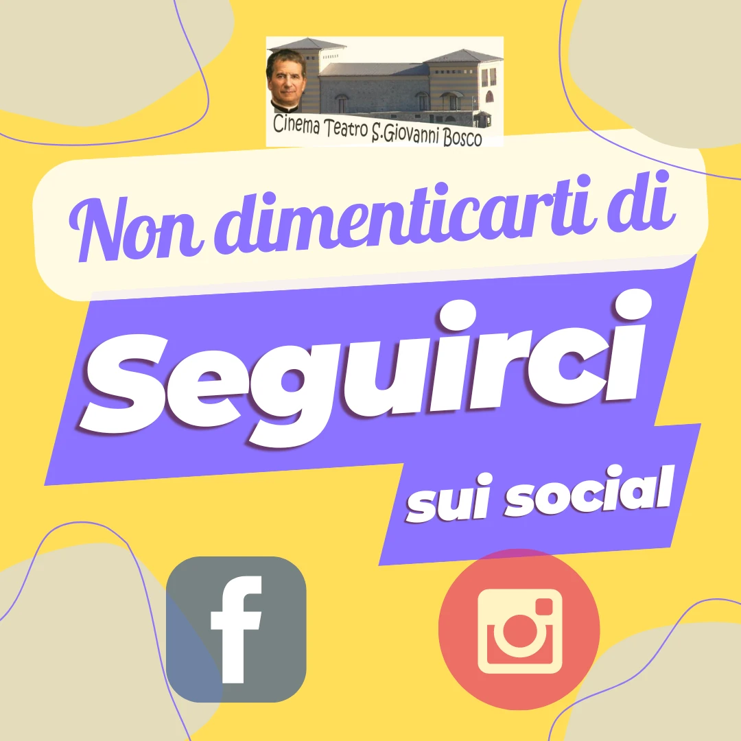 Seguici sui nostri Social - Facebook e Instagram