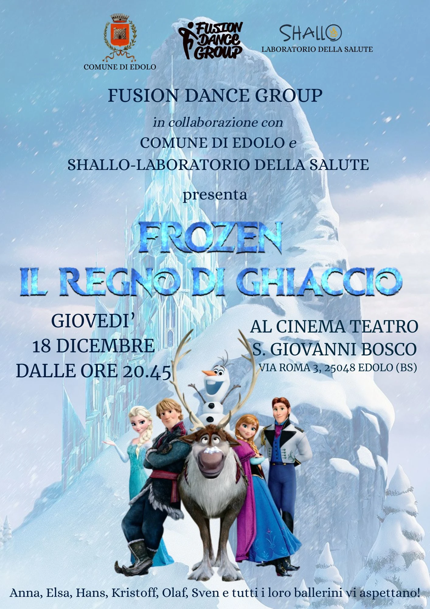 Evento Spettacolo Fusion Dance